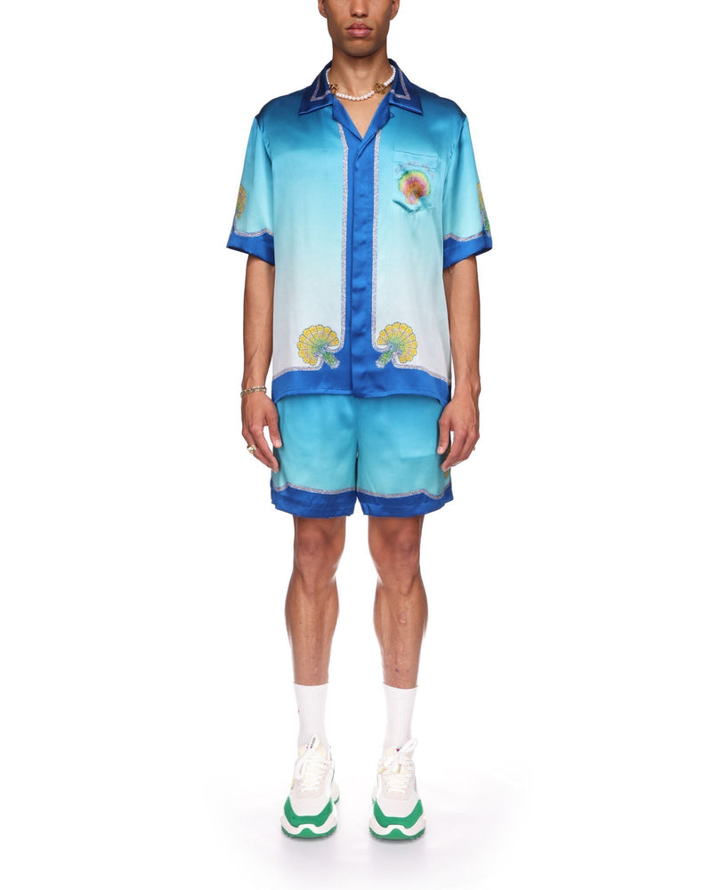 Coquillage Coloré Silk Shirt