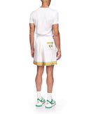 Afro Cubism Tennis Club Silk Shorts
