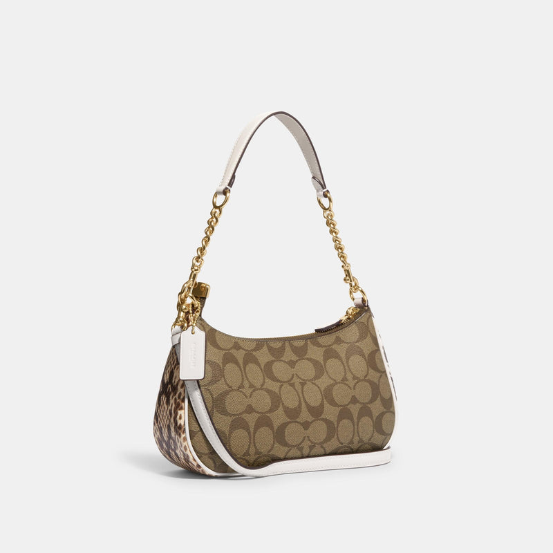 Teri Shoulder Bag In Signature Canvas
