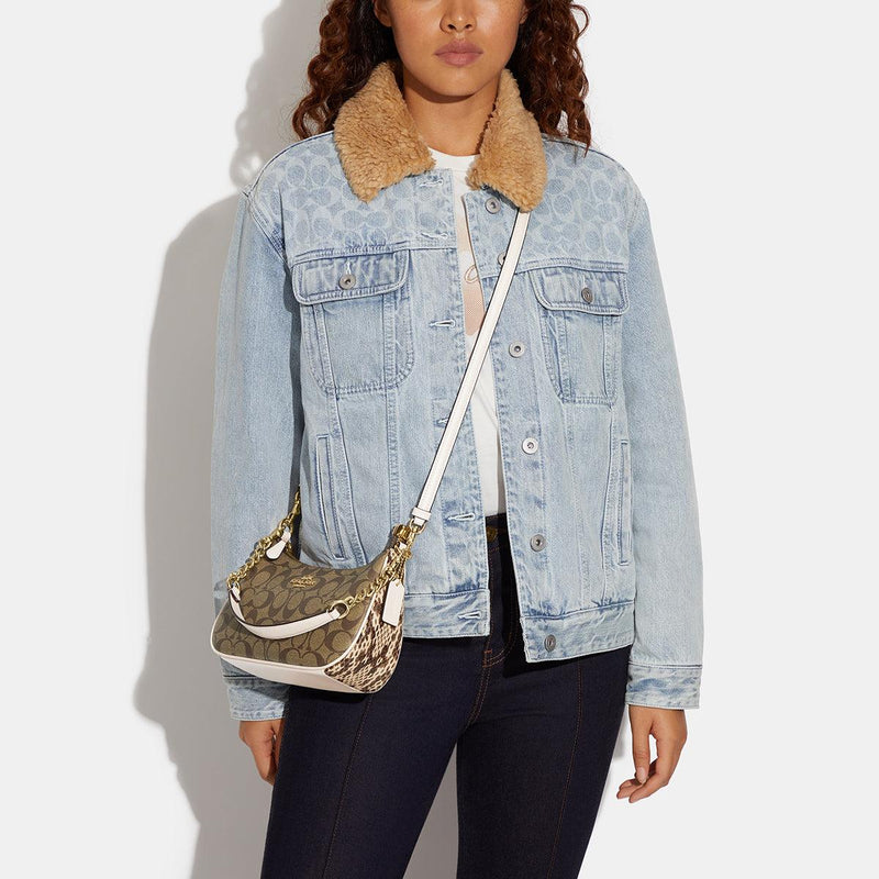 Teri Shoulder Bag In Signature Canvas