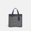Field Tote 22 In Signature Jacquard