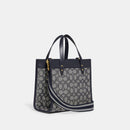 Field Tote 22 In Signature Jacquard