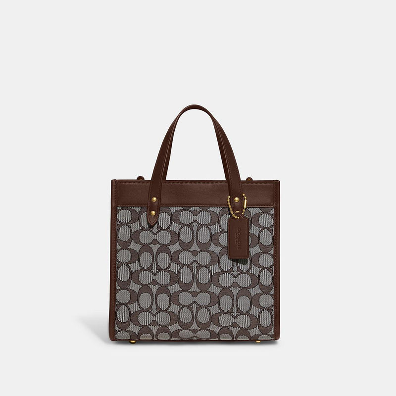 Field Tote 22 In Signature Jacquard