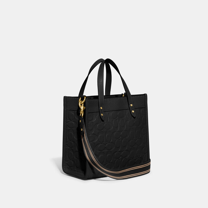 Field Tote 22 In Signature Leather