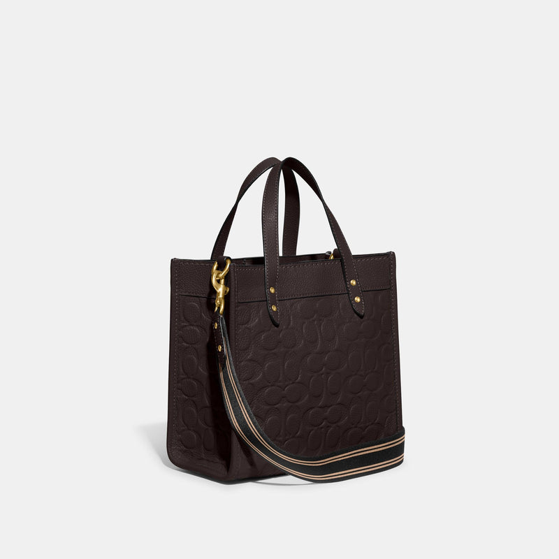 Field Tote 22 In Signature Leather