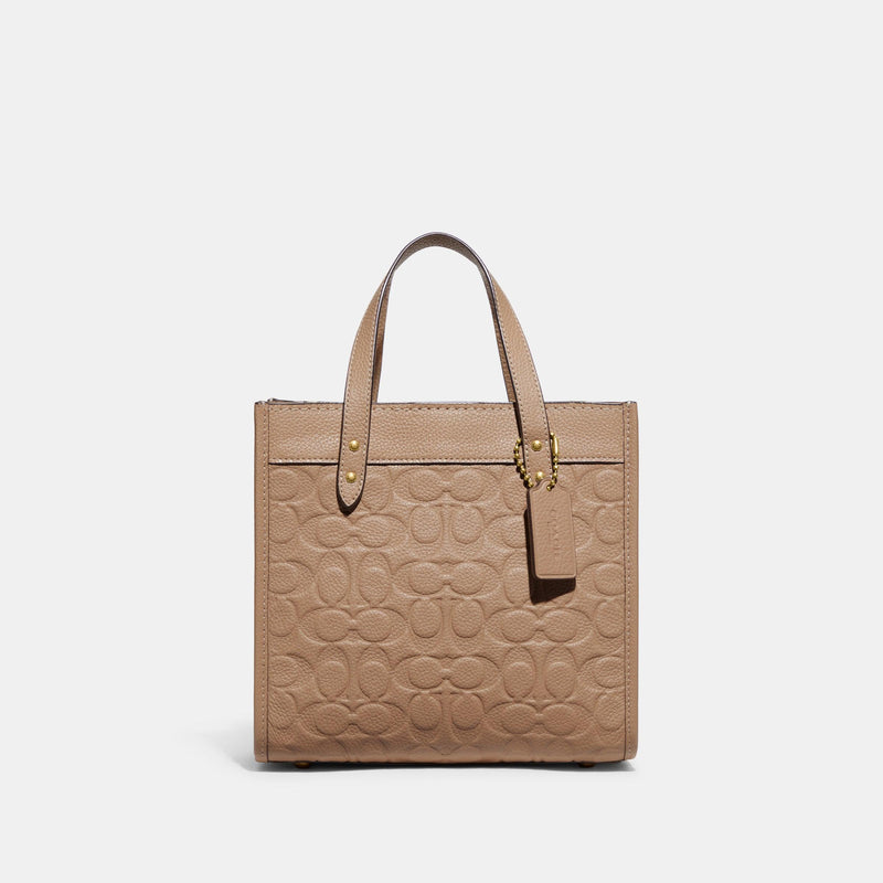 Field Tote 22 In Signature Leather