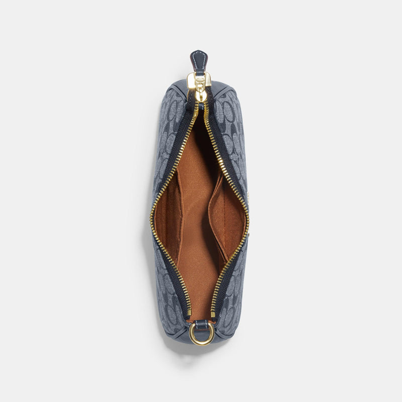 Teri Shoulder Bag In Signature Chambray