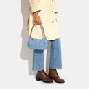 Teri Shoulder Bag In Signature Chambray