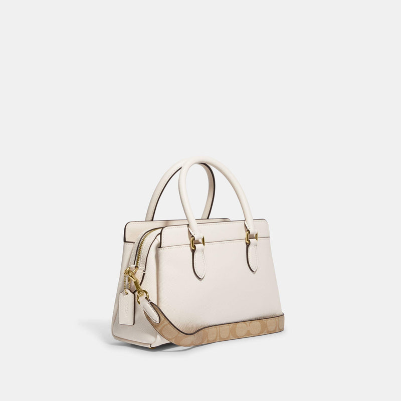 Mini Darcie Carryall With Signature Canvas Detail