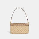 Morgan Shoulder Bag In Blocked Signature Canvas