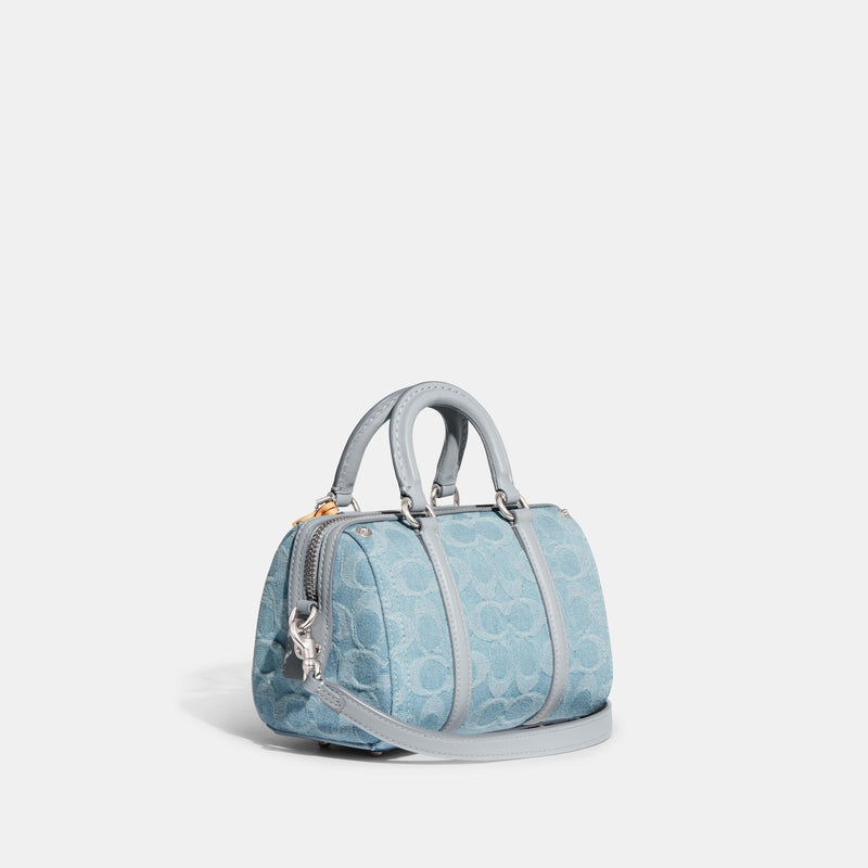 Ruby Satchel 18 In Signature Denim