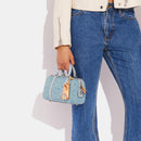 Ruby Satchel 18 In Signature Denim