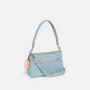 Soft Tabby Shoulder Bag In Signature Denim