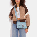 Soft Tabby Shoulder Bag In Signature Denim