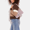 Soft Tabby Shoulder Bag In Signature Denim