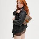 Soft Tabby Shoulder Bag In Micro Signature Jacquard