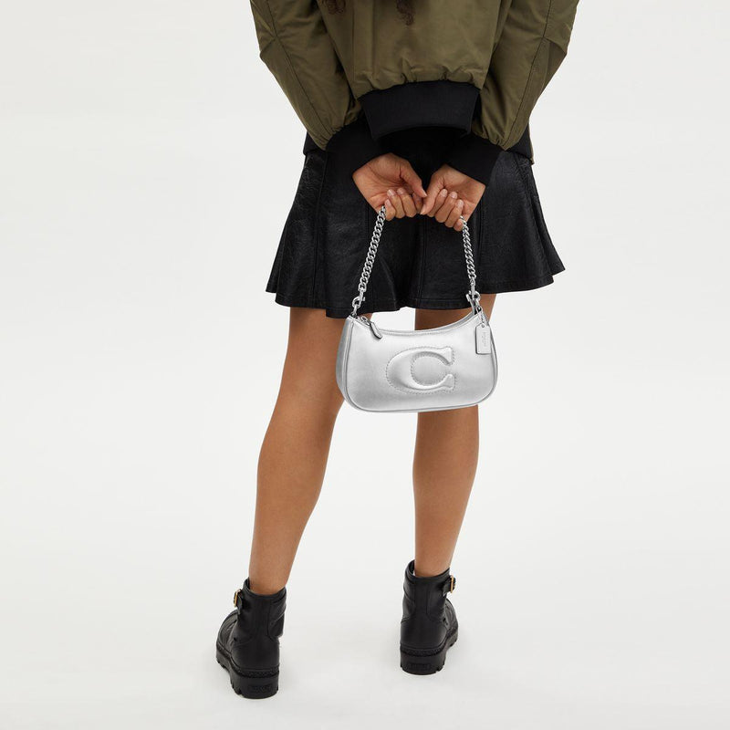 Teri Shoulder Bag With Signature Quilting