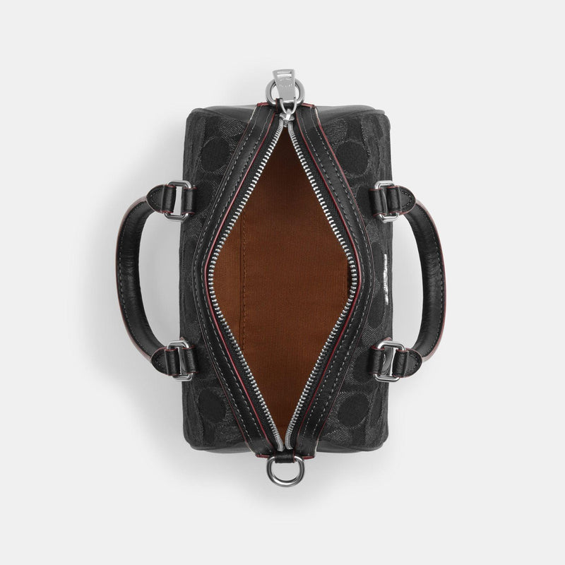 Mini Rowan Crossbody In Signature Denim