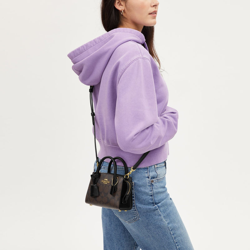 Andrea Mini Carryall In Signature Canvas