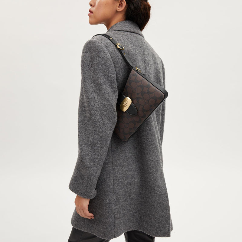 Eliza Shoulder Bag In Signature Canvas