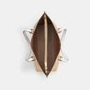 Mollie Tote 25 In Signature Canvas With Heart Print