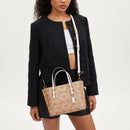 Mollie Tote 25 In Signature Canvas With Heart Print
