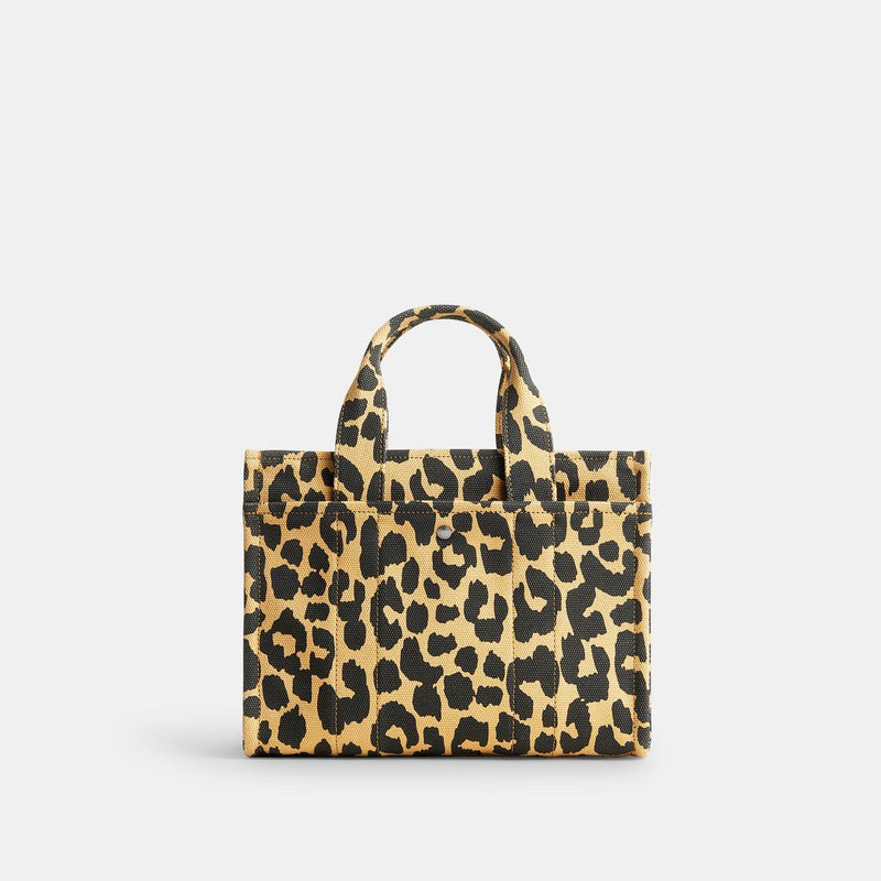 Cargo Tote 26 With Leopard Print
