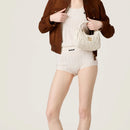 Miumiu - Wander matelassé nappa leather hobo bag White