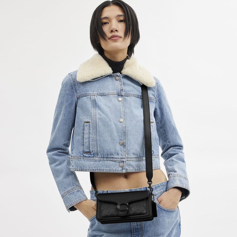 Tabby Shoulder Bag 20 In Signature Canvas