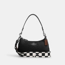 Teri Shoulder Bag With Checkerboard Print