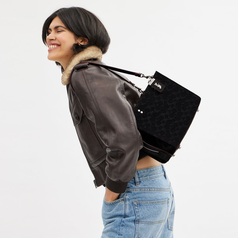 Rogue Bag 25 In Signature Denim