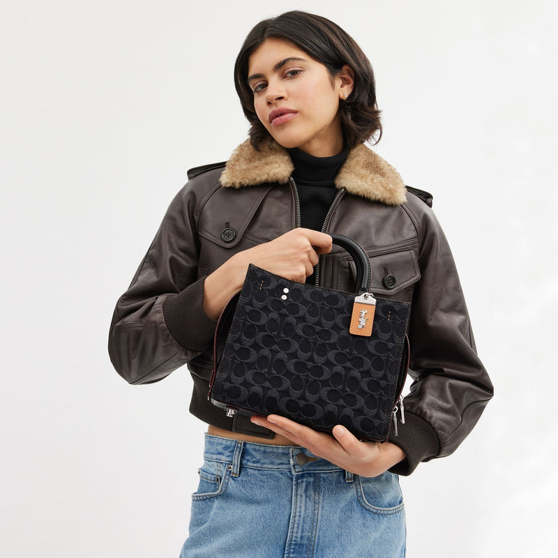 Rogue Bag 25 In Signature Denim