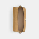 Soft Tabby Shoulder Bag With Rivets And Tooling