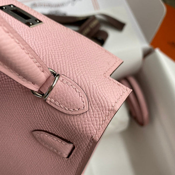 Hermes - Birkin 19 cm Rose nude