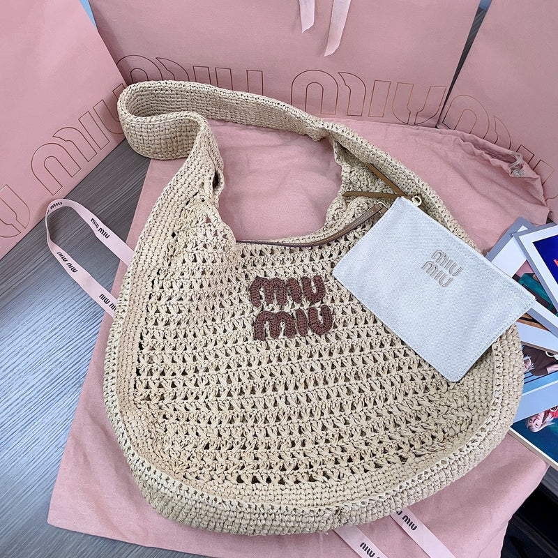 Miumiu - Crochet Hobo Bag