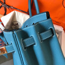 Hermes - Birkin 35 cm Bleu Izmir