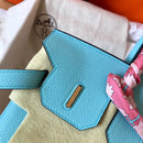 Hermes - Birkin 35 cm Bleu clair