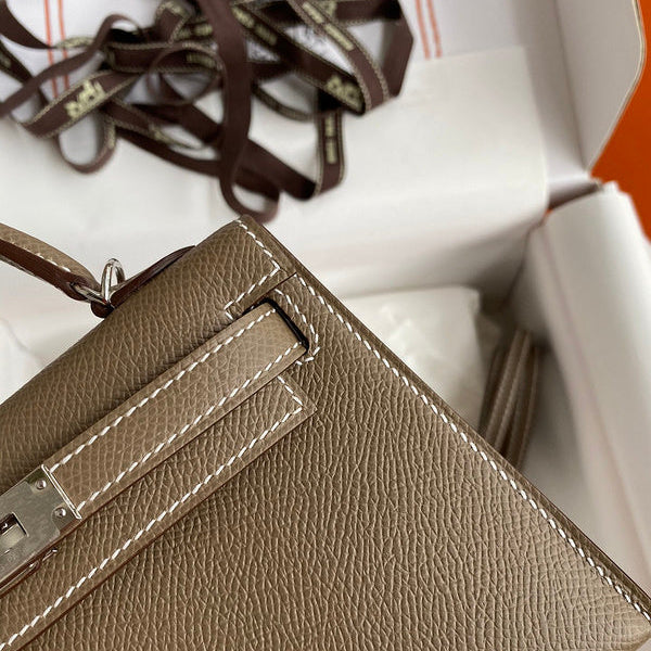 Hermes - Birkin 19 cm Brun Taupe