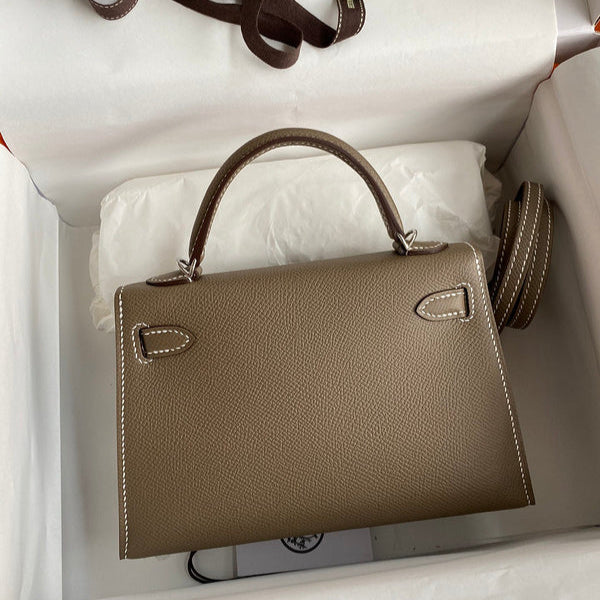 Hermes - Birkin 19 cm Brun Taupe