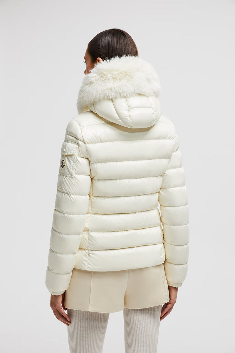 Moncler - Doudoune courte à capuche Moncler Badyf Blanc F