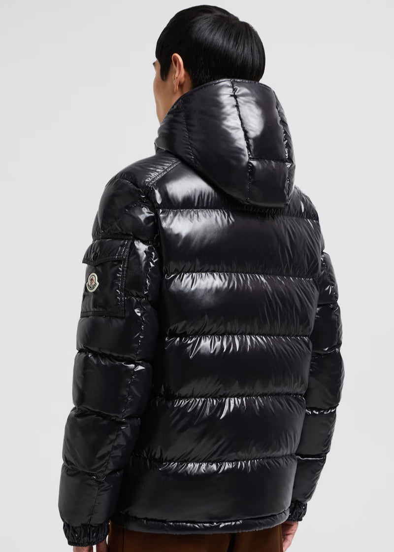 Moncler - Doudoune courte à capuche Moncler Maya Noir F