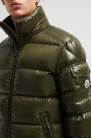 Moncler - Doudoune courte à capuche Moncler Maya Vert olive