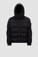 Moncler - Doudoune courte à capuche Vezere Moncler Noir