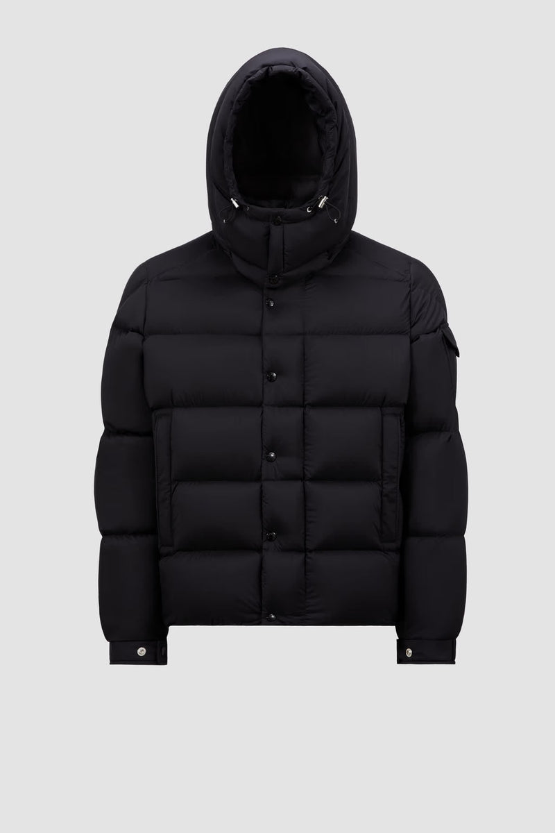 Moncler - Doudoune courte à capuche Vezere Moncler Noir