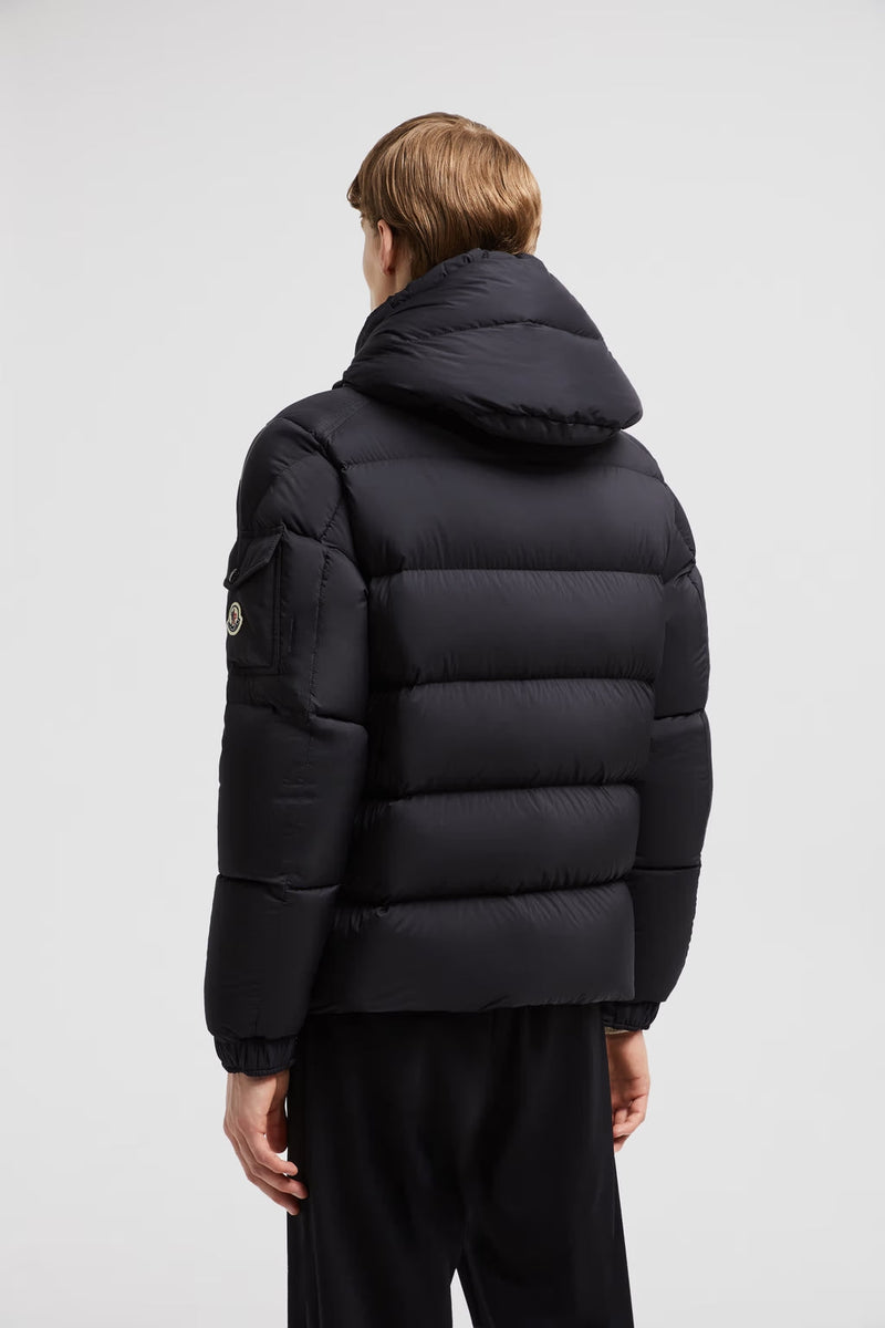 Moncler - Doudoune courte à capuche Vezere Moncler Noir