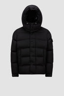 Moncler - Doudoune courte en flanelle Vezere Moncler Noir