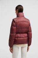 Moncler - Doudoune courte réversible Moncler Verone Bordeaux F
