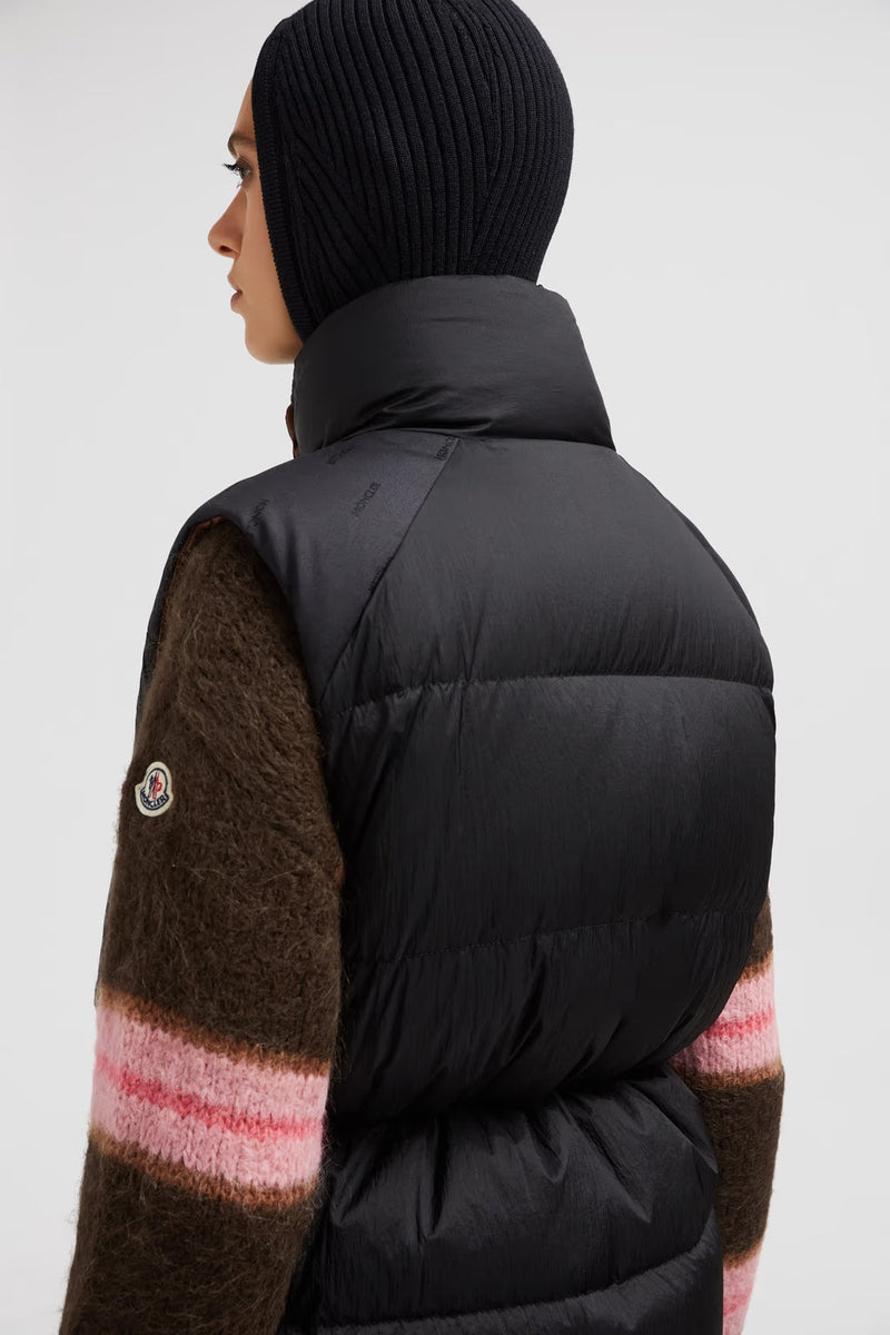 Moncler - Doudoune courte réversible Moncler Verone Noir F