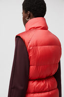 Moncler - Doudoune courte réversible Moncler Verone Rouge corail F