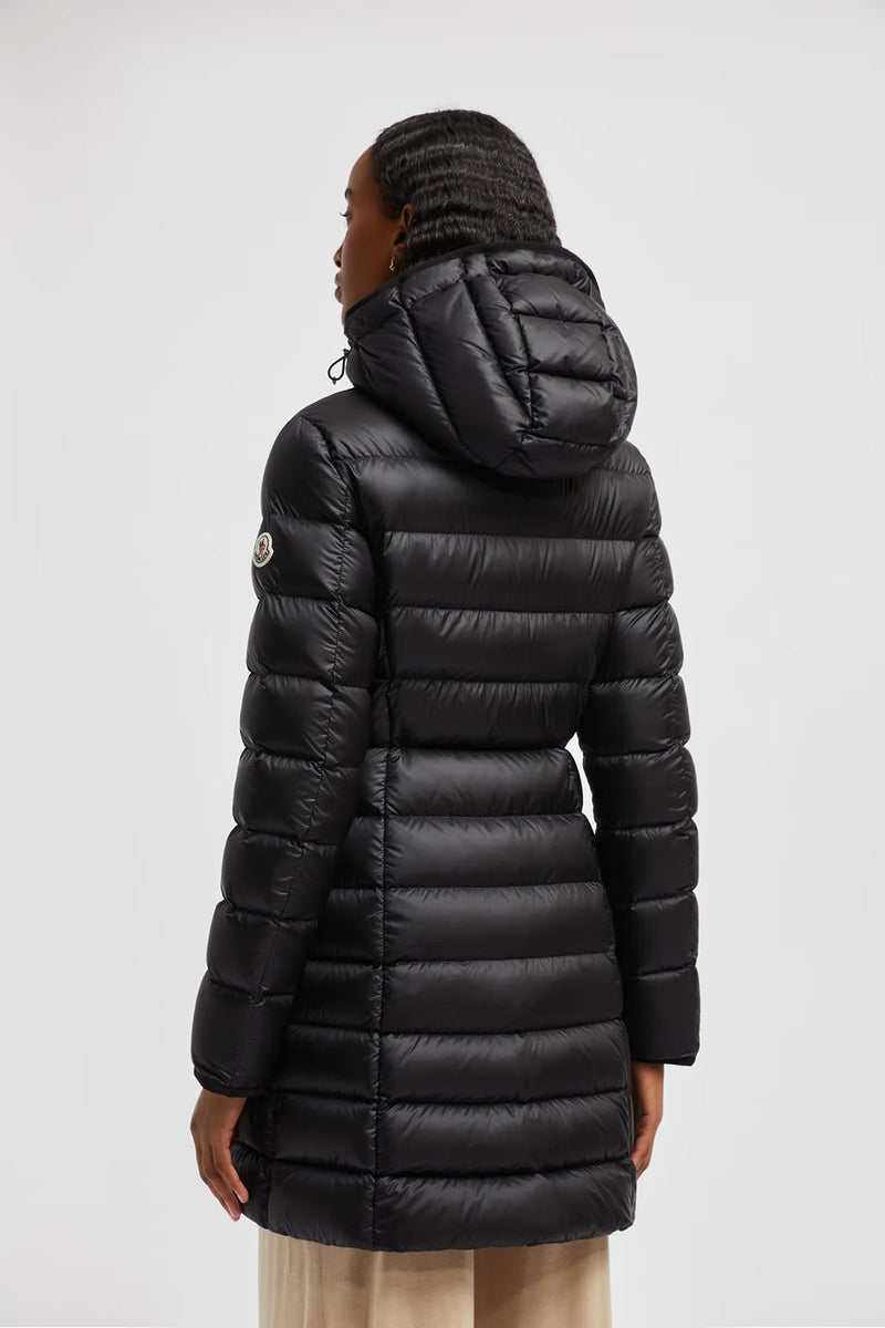 Moncler - Doudoune longue à capuche Moncler Hirma Noir